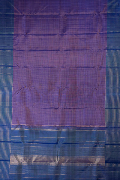 Royal Purple Kanchipuram Silk saree