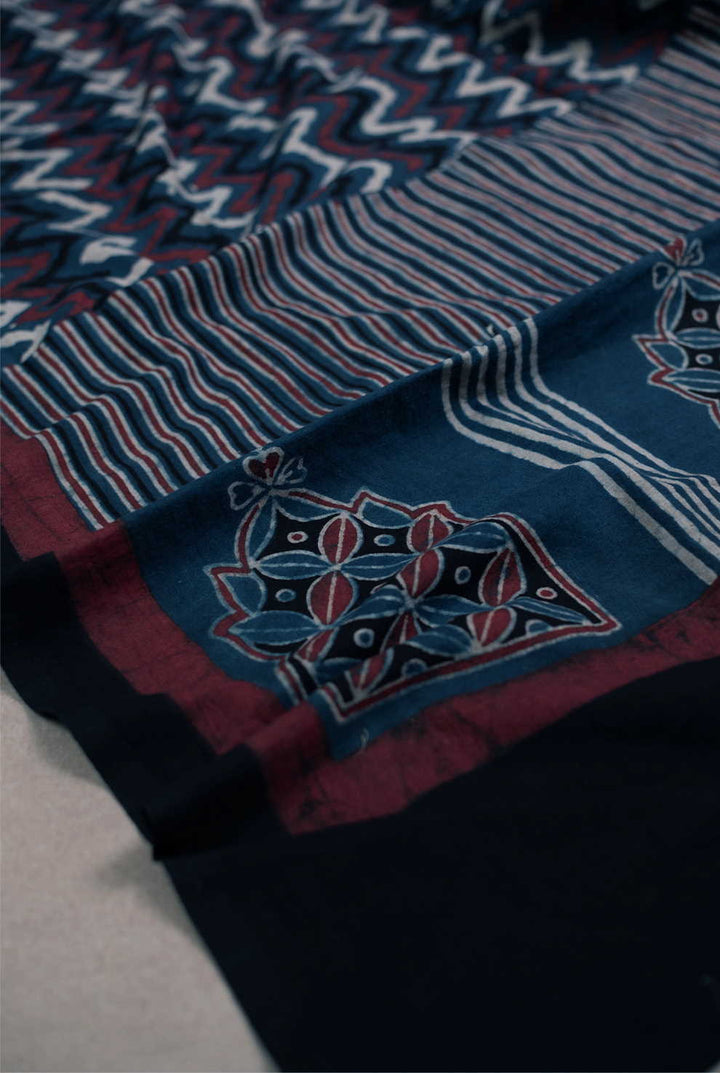 Block Printed Dupattas - Matkatus 