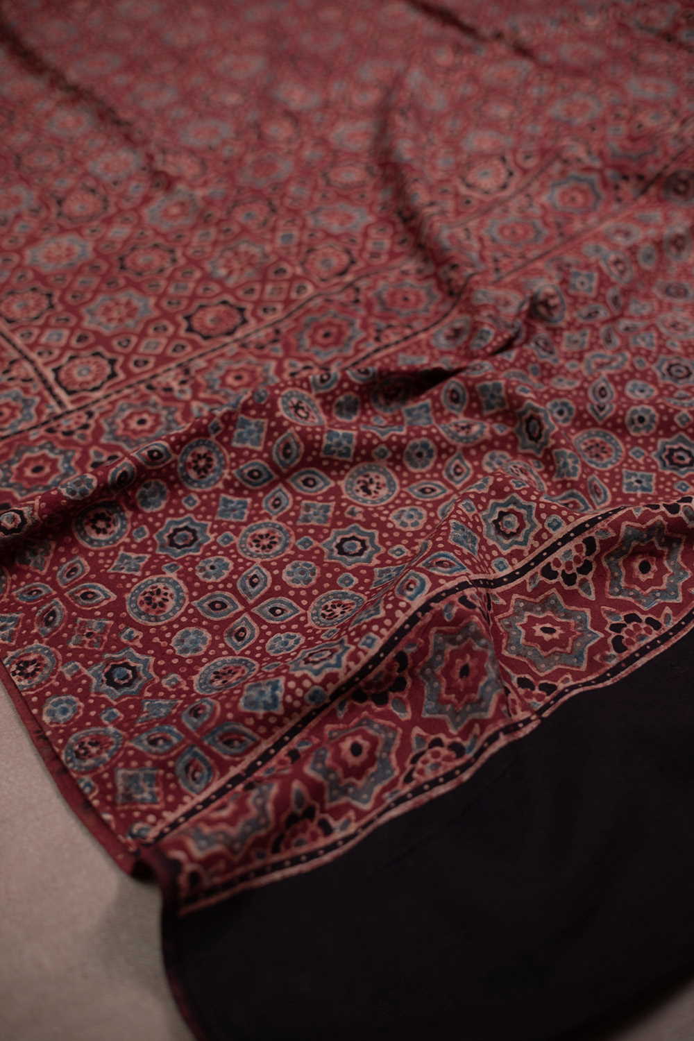 Block Printed Dupattas - Matkatus 