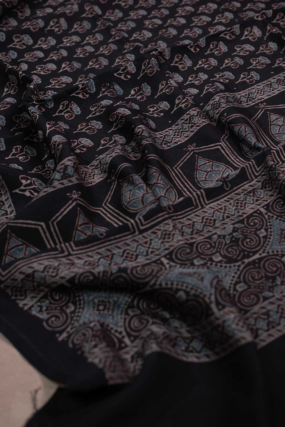 Block Printed Dupattas - Matkatus 