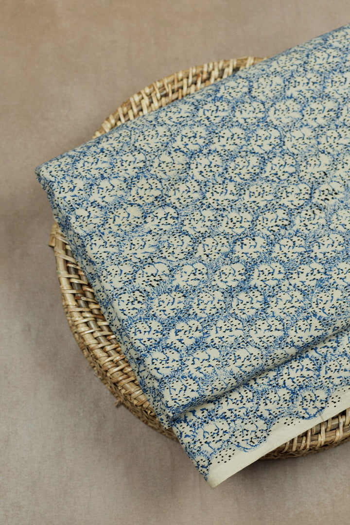 Block Printed Fabric-Matkatus 