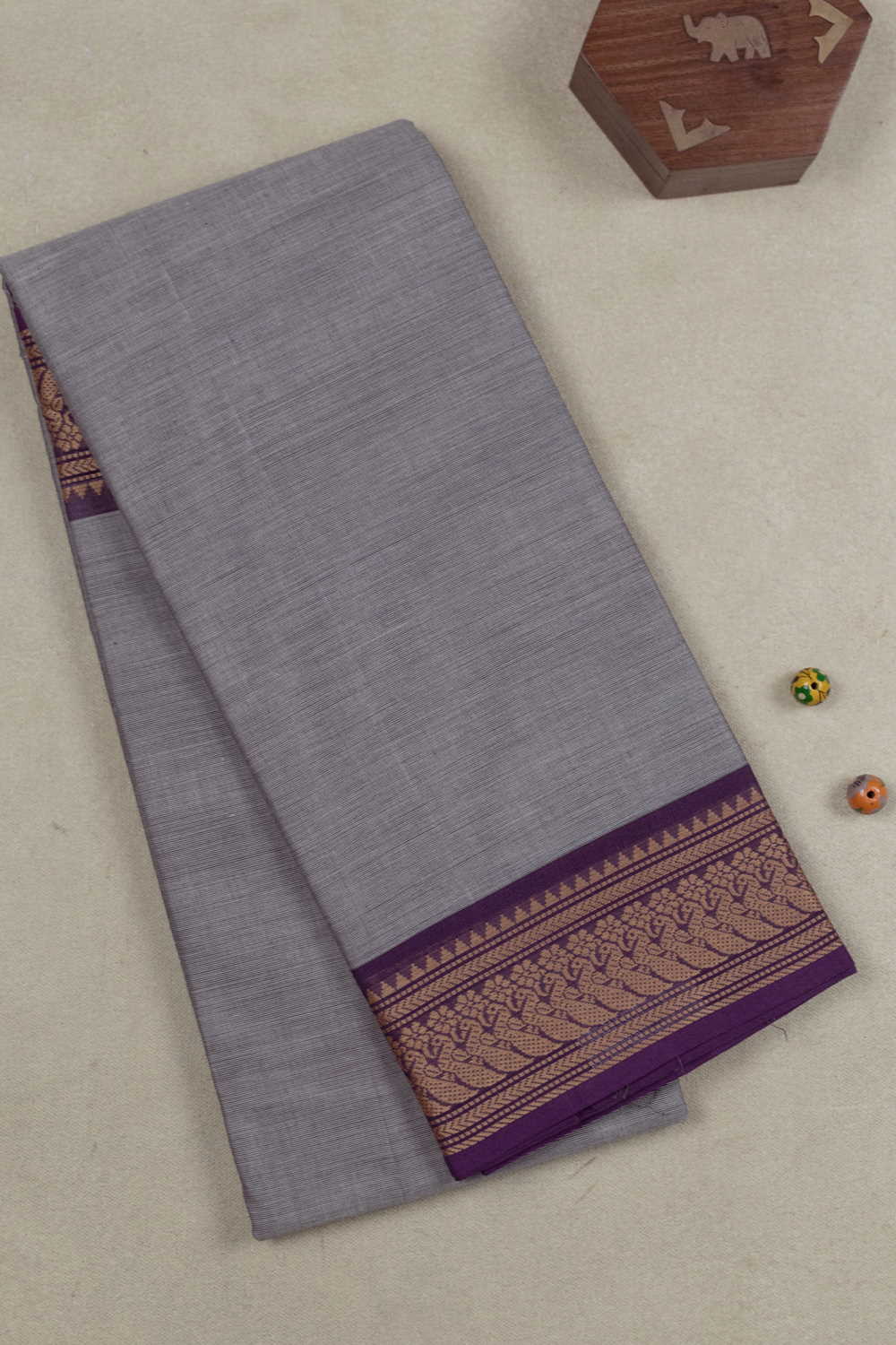 Kanchi Cotton Saree - Matkatus