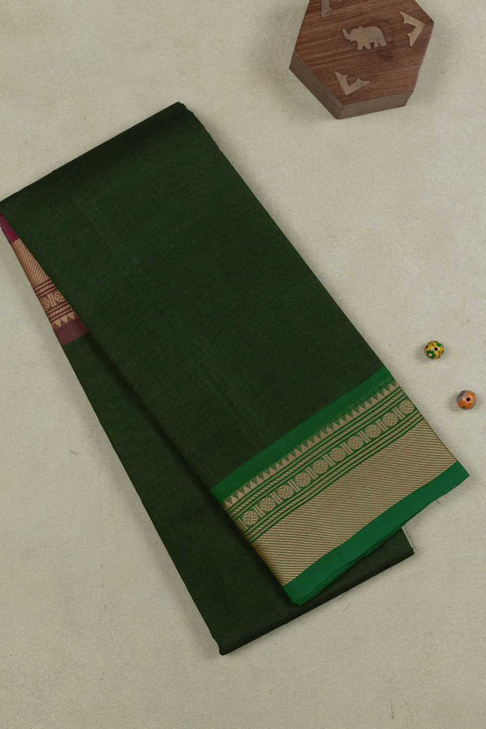 Kanchi Cotton Saree - Matkatus