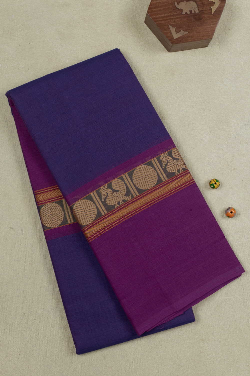 Kanchi Cotton Saree - Matkatus