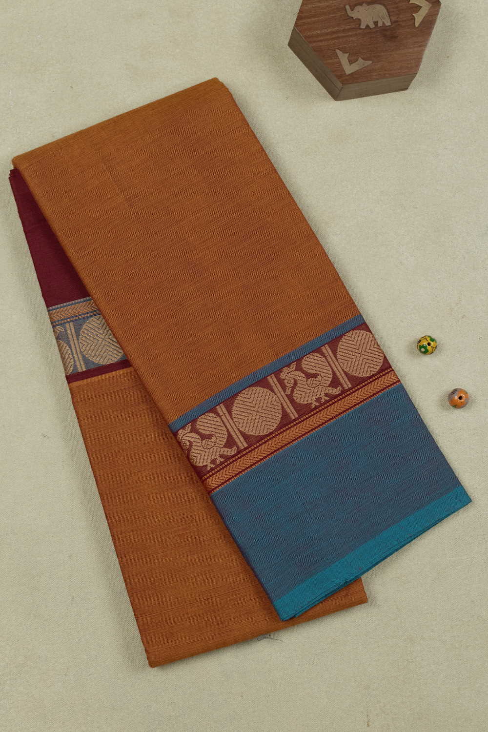 Kanchi Cotton Saree - Matkatus