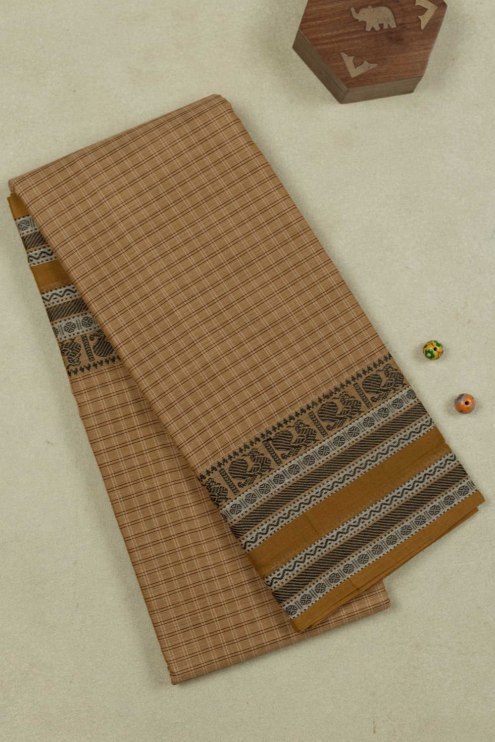 Kanchi Cotton Saree - Matkatus