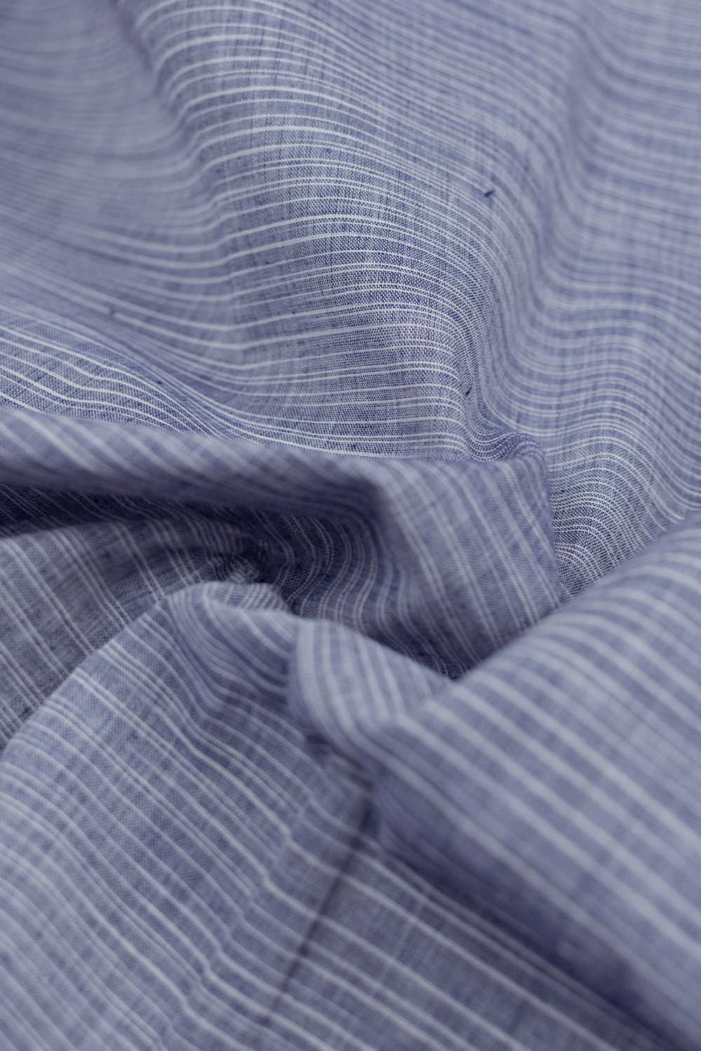 Iris Purple Handwoven Cotton Fabric