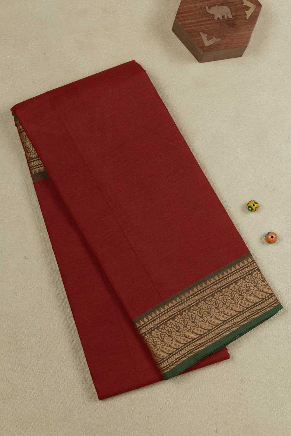 Kanchi Cotton Saree - Matkatus