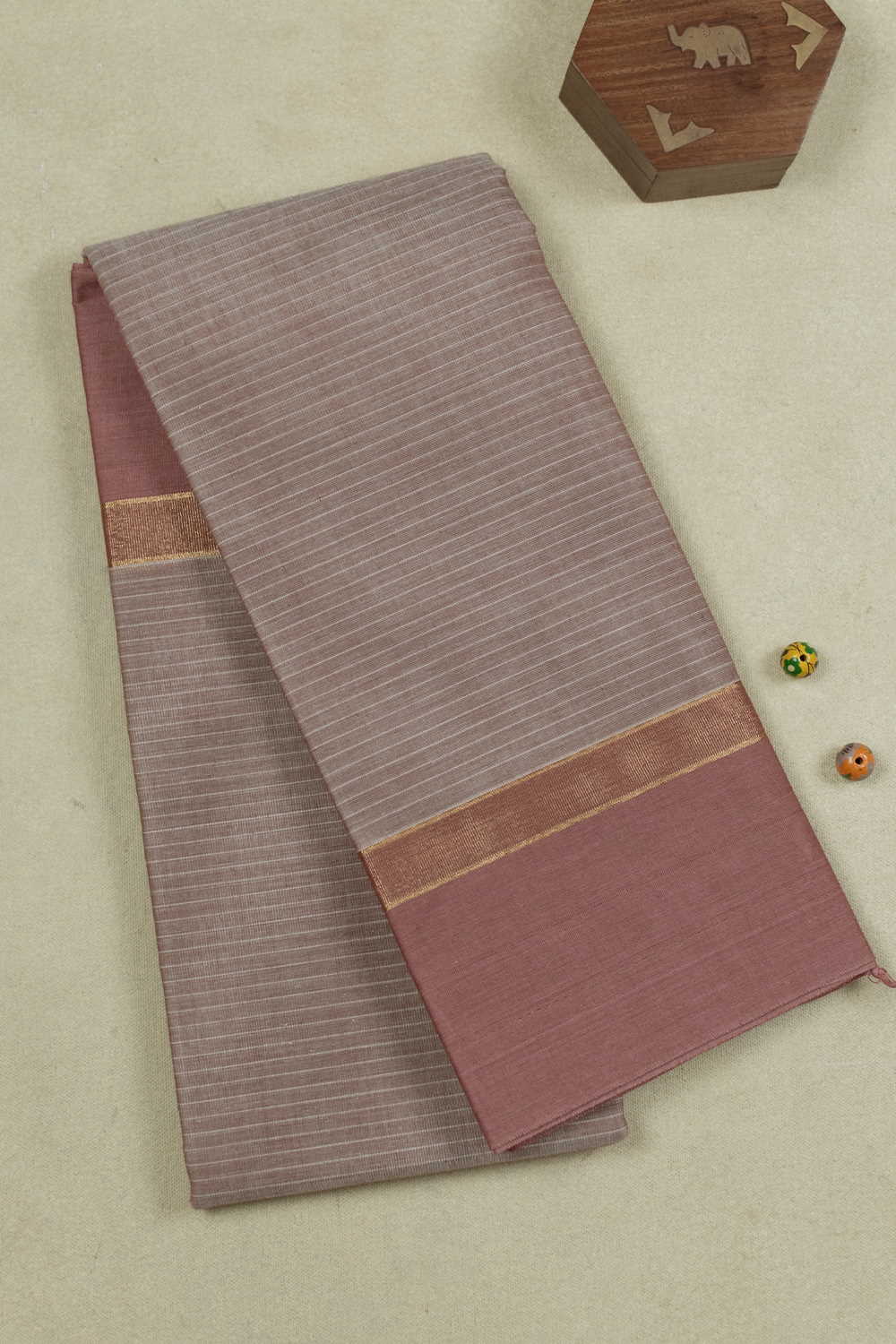 Kanchi Cotton Saree - Matkatus