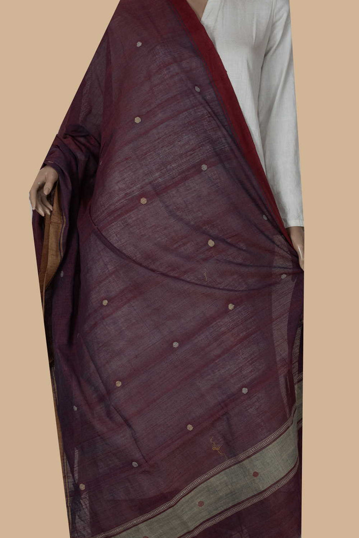 Handspun Dupatta-Matkatus 