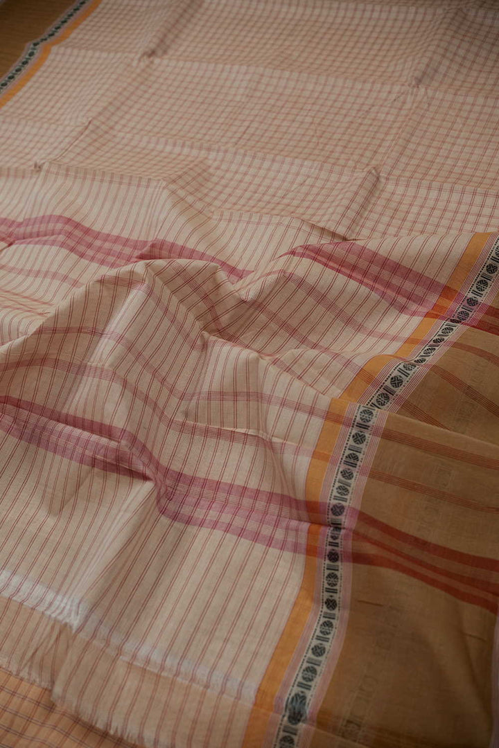 Cotton saree-Matkatus 