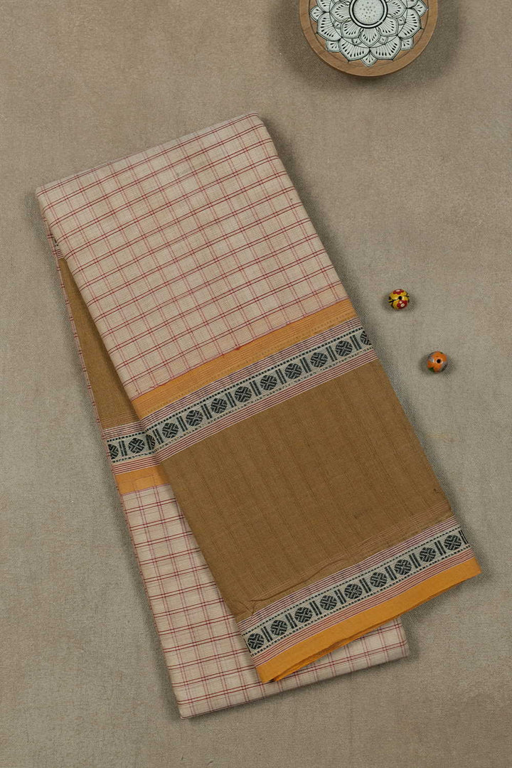 Kanchi Cotton saree-Matkatus 