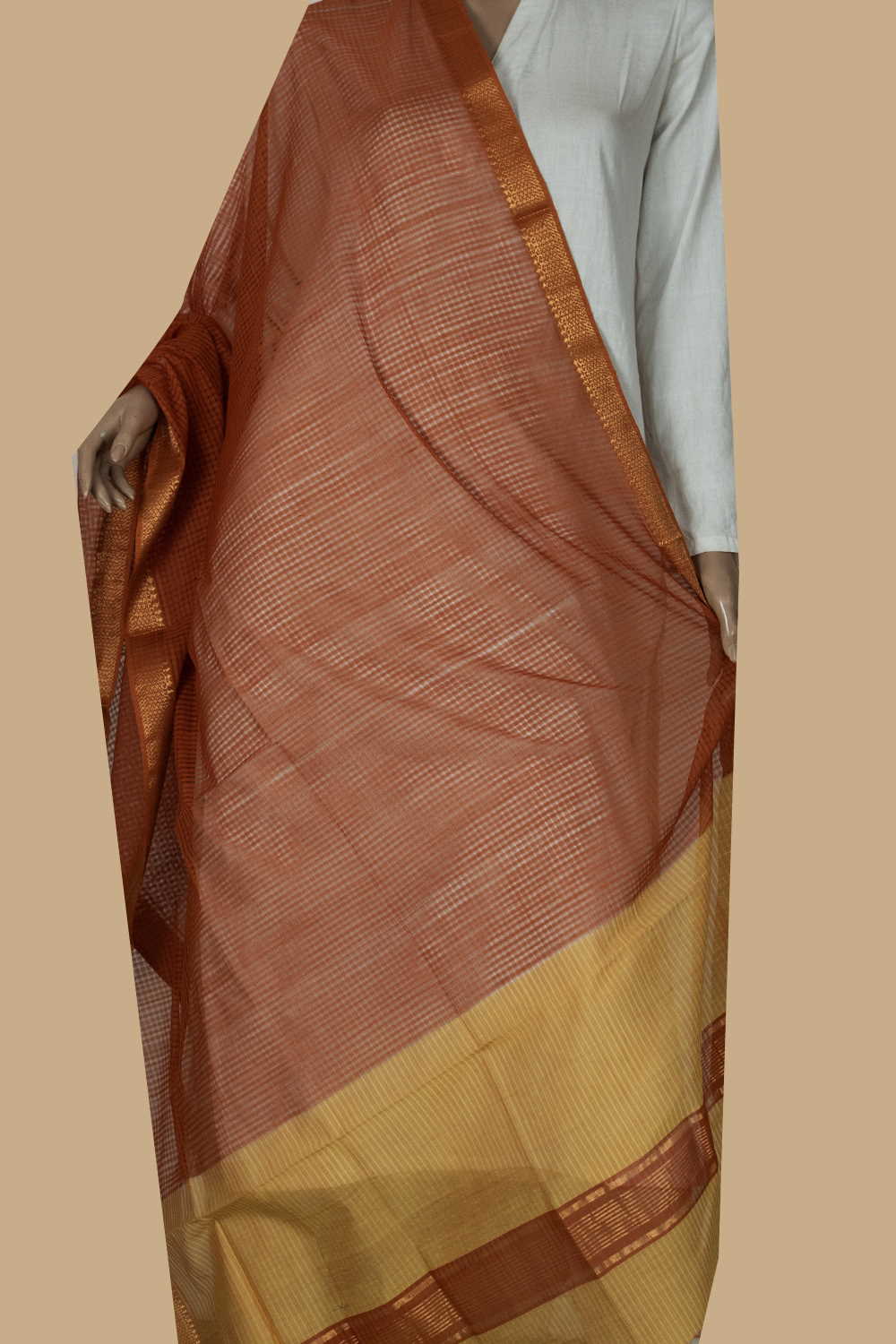 Handloom Dupatta - Matkatus