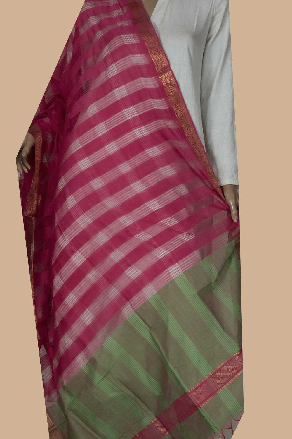 Handloom Dupatta - Matkatus