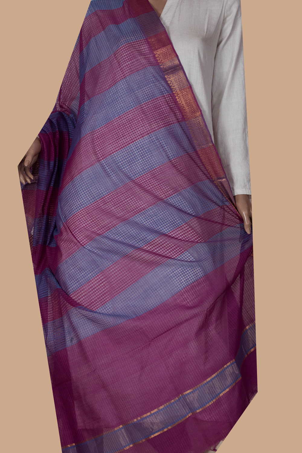 Handloom Dupatta - Matkatus