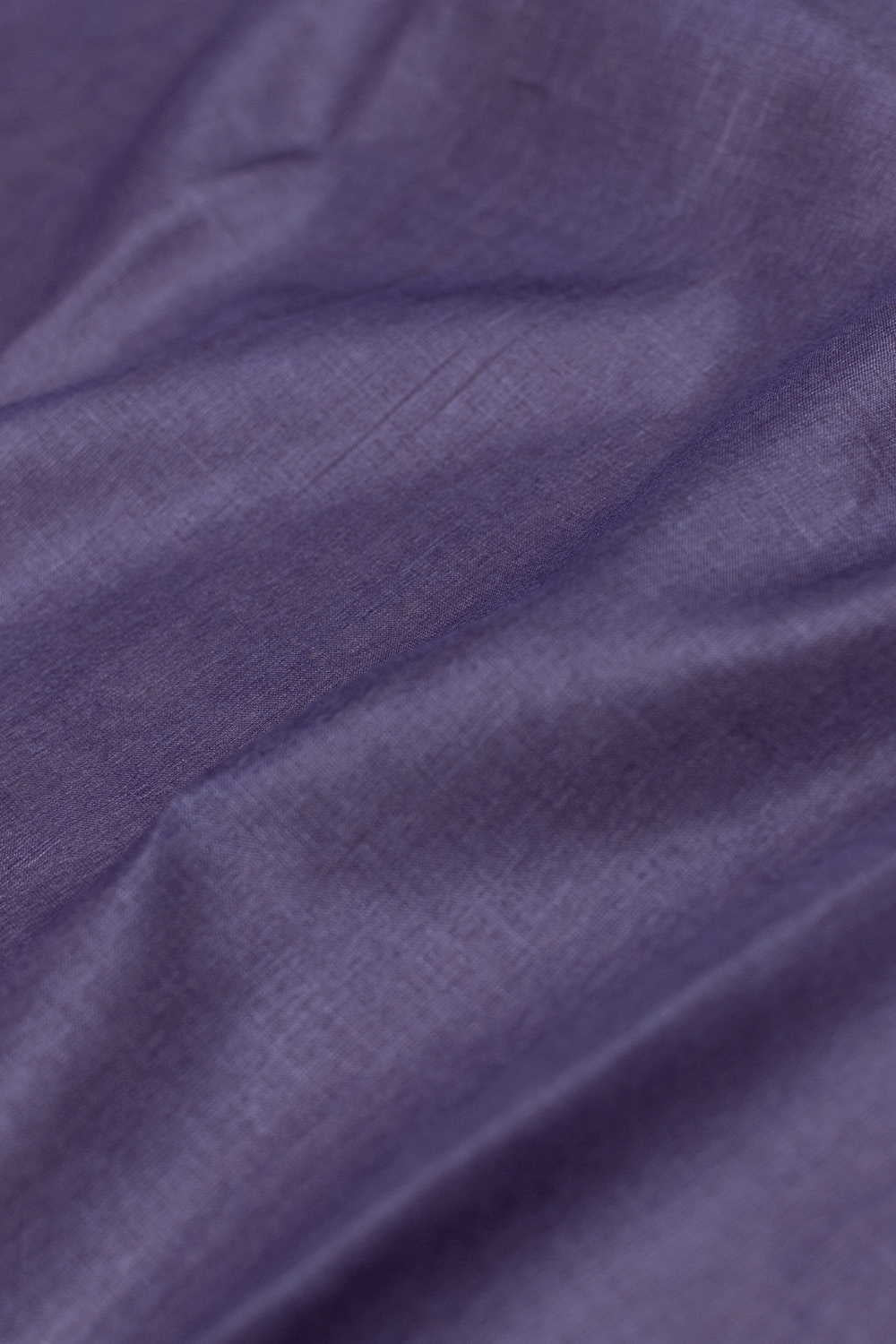 Egg Plant Purple Tussar Fabric