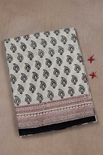 Block Printed Saree-Matkatus 