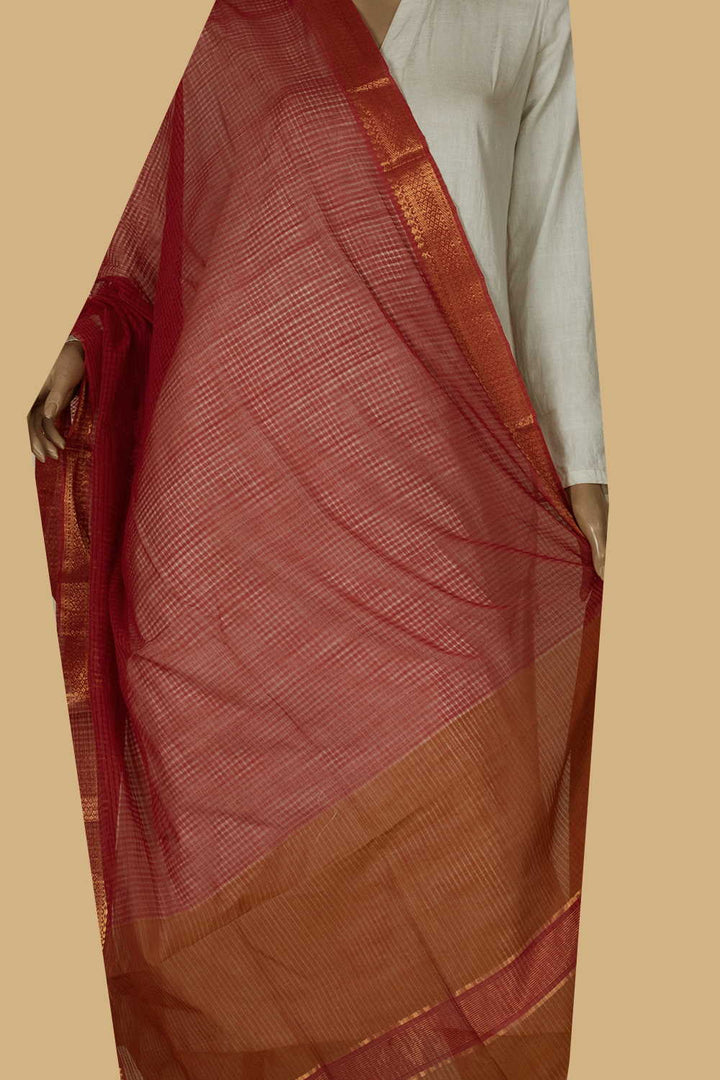 Handloom Dupatta - Matkatus