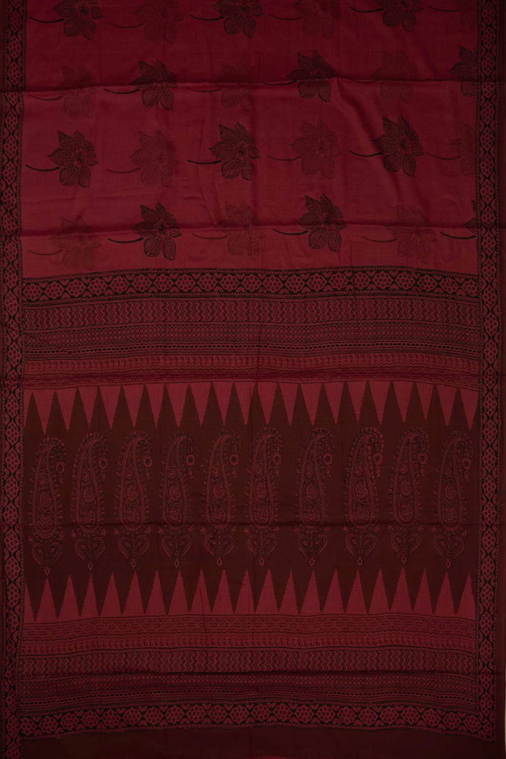 Bagh Print Saree-Matkatus