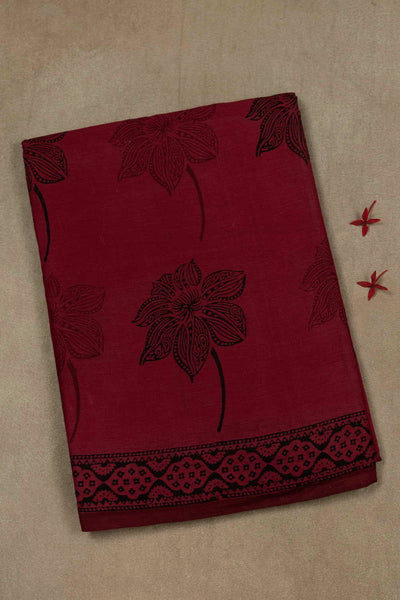 Block Printed Saree-Matkatus 