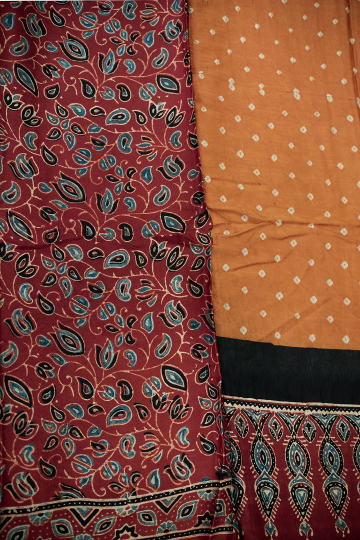 Ajrak Saree-Matkatus 