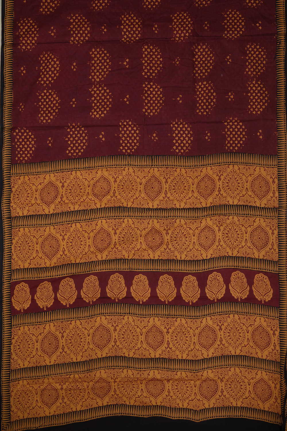 Bagh Print Saree-Matkatus