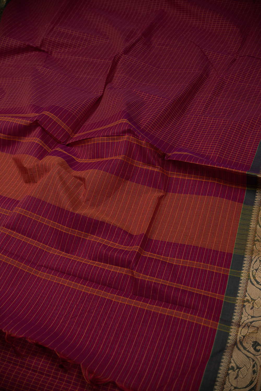 Cotton saree-Matkatus 