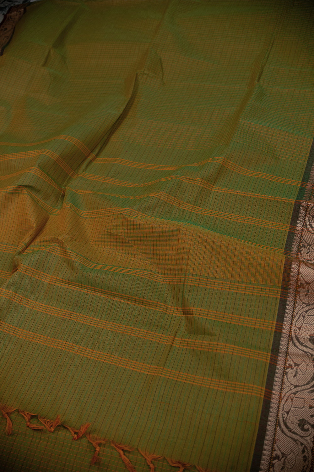 Kanchi Cotton saree-Matkatus 