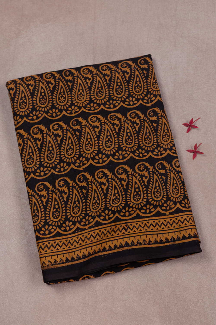 Block Printed Saree-Matkatus 