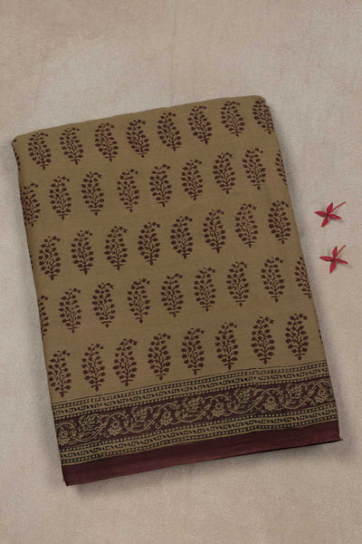 Block Printed Saree-Matkatus 