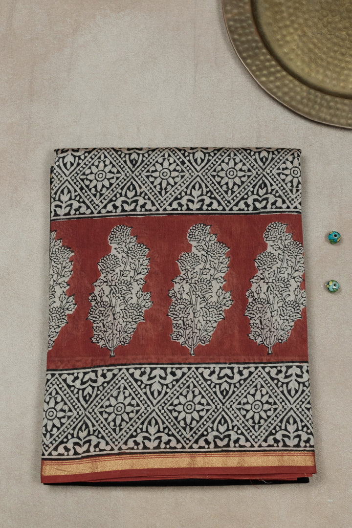 Printed Silk Cotton Sarees-Matkatus 