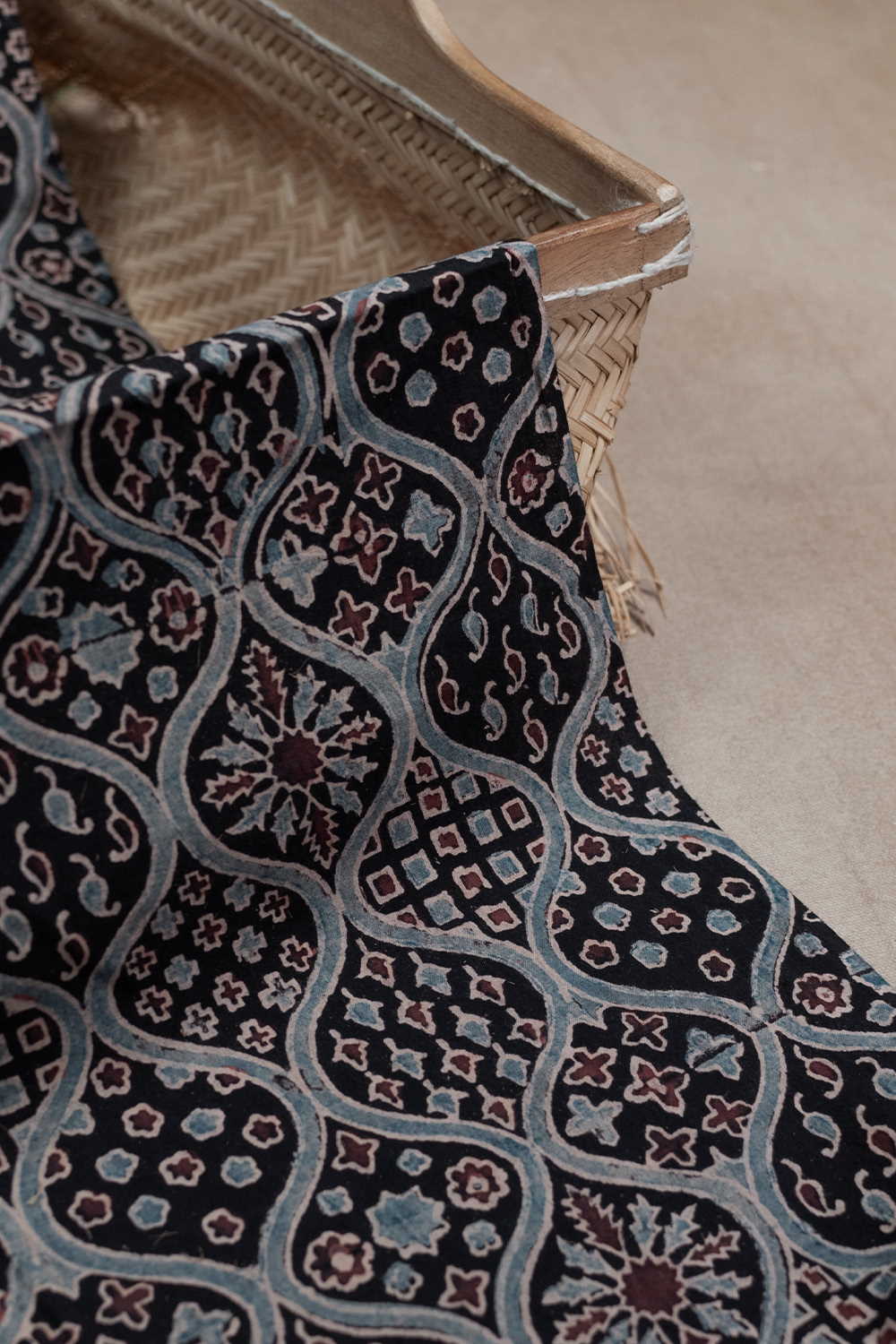 Ajrak Cotton Fabrics-Matkatus