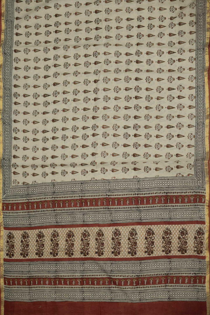 Block Printed Sarees - Matkatus 