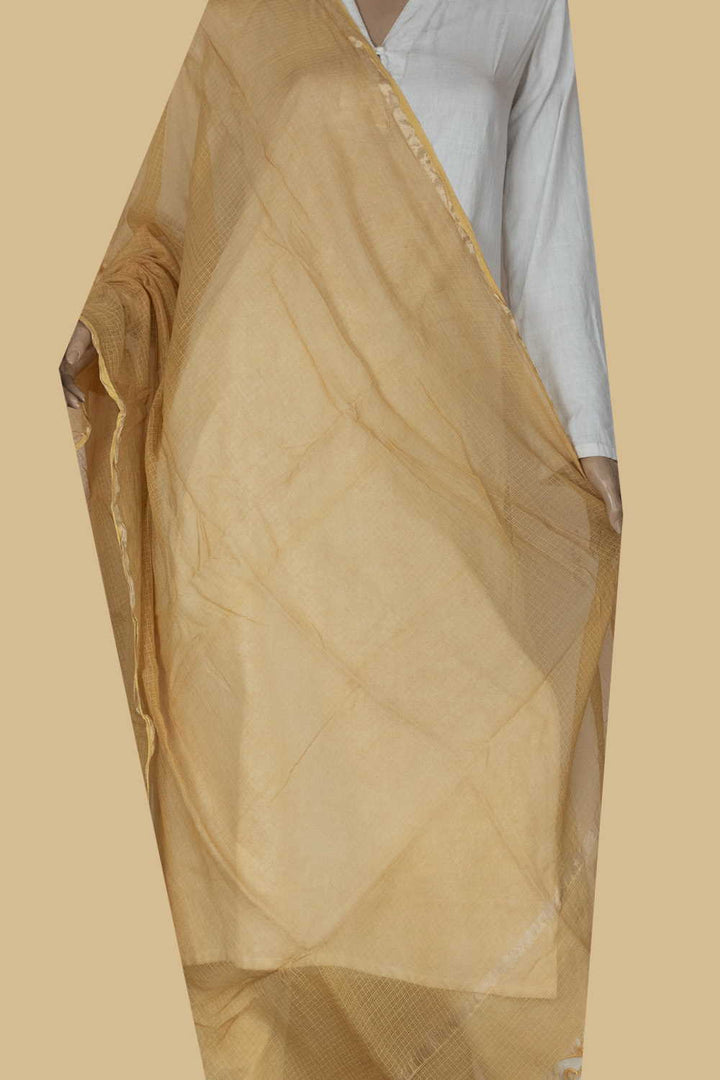 Yellow Kota Cotton Dupatta