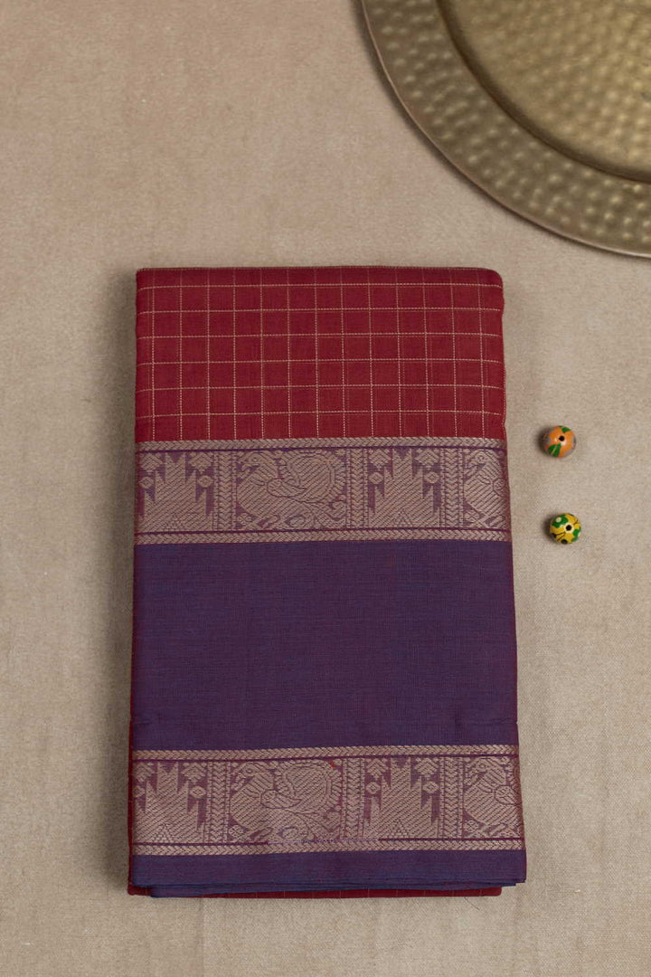 Kanchi Cotton Saree-Matkatus