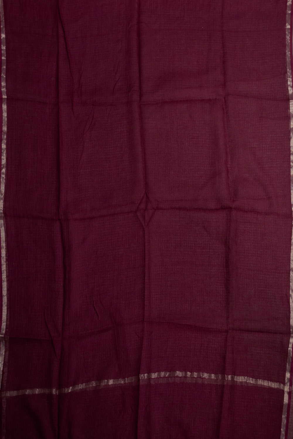 Maroon Kota Cotton Dupatta