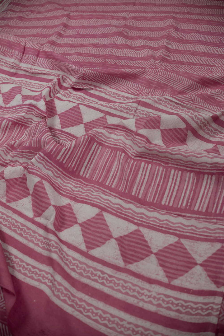 Block Printed Sarees - Matkatus 