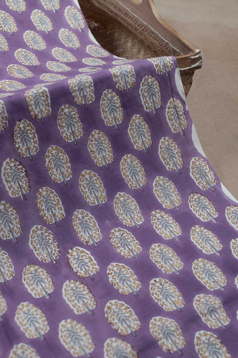 Block Printed Fabric-Matkatus 