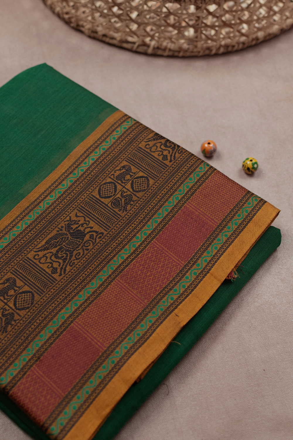 Kanchi Cotton Saree-Matkatus 