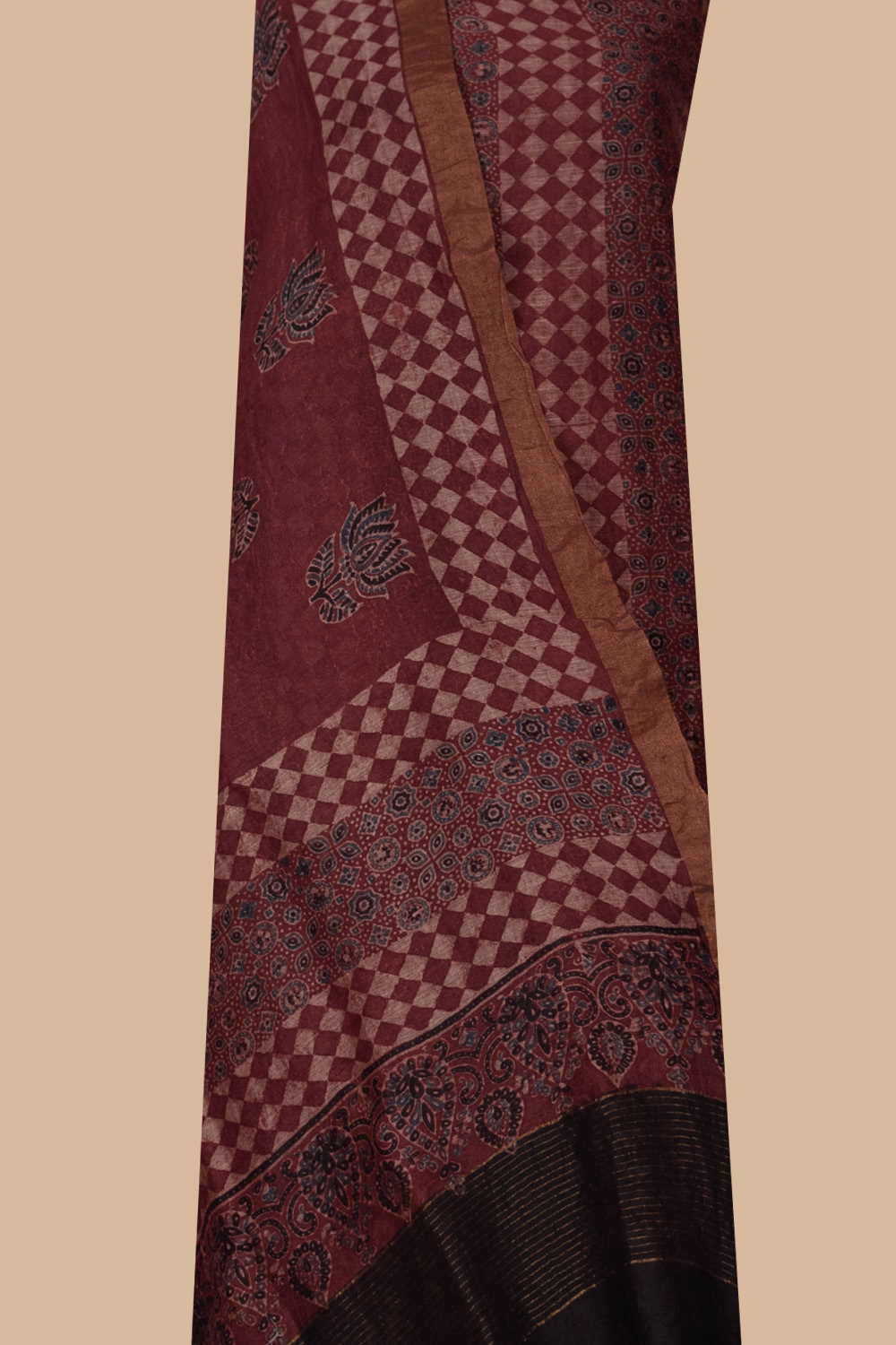 Ajrak Top & Dupatta - Matkatus 