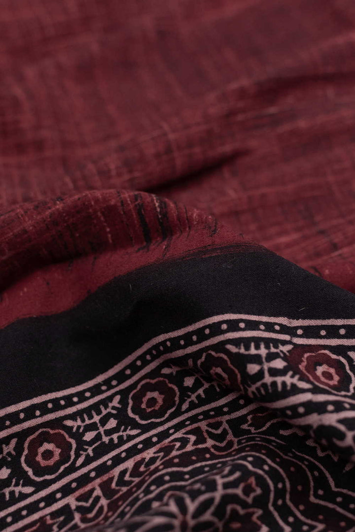 Ajrak Cotton Fabrics-Matkatus