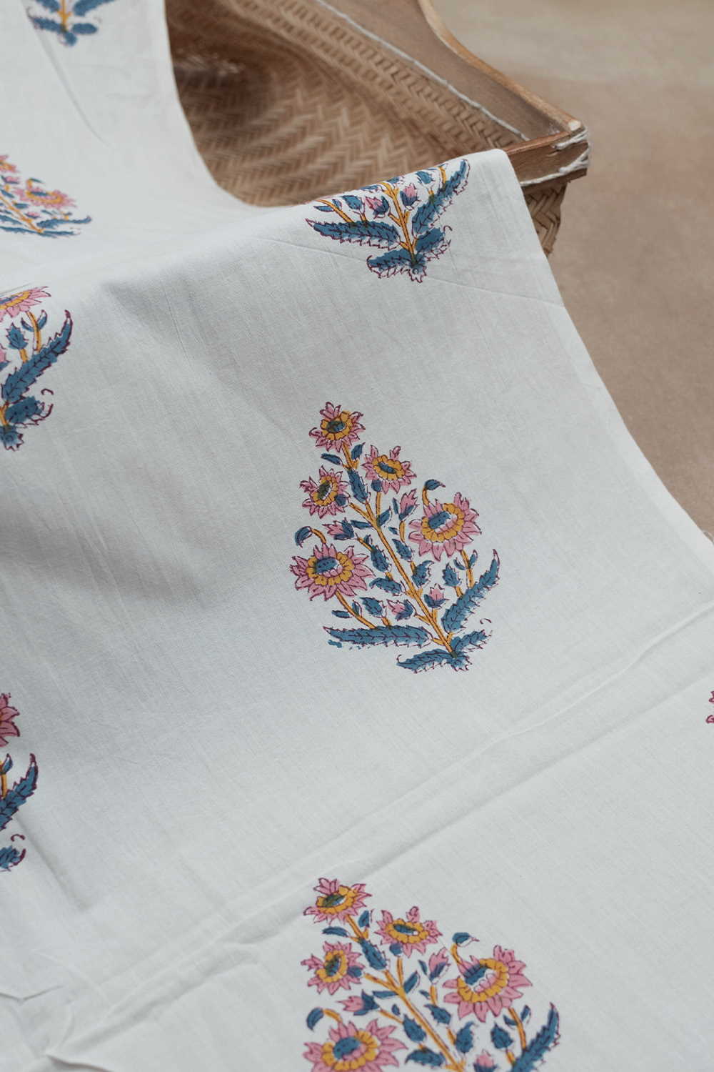 Block Printed Fabric-Matkatus 