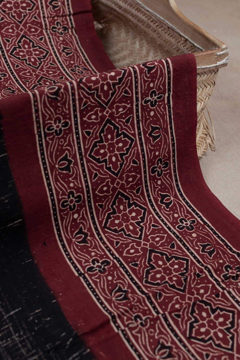 Ajrak Cotton Fabrics-Matkatus