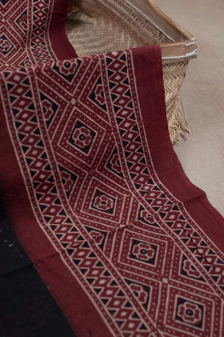 Ajrak Cotton Fabrics-Matkatus