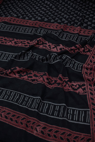 Block Printed Sarees - Matkatus 