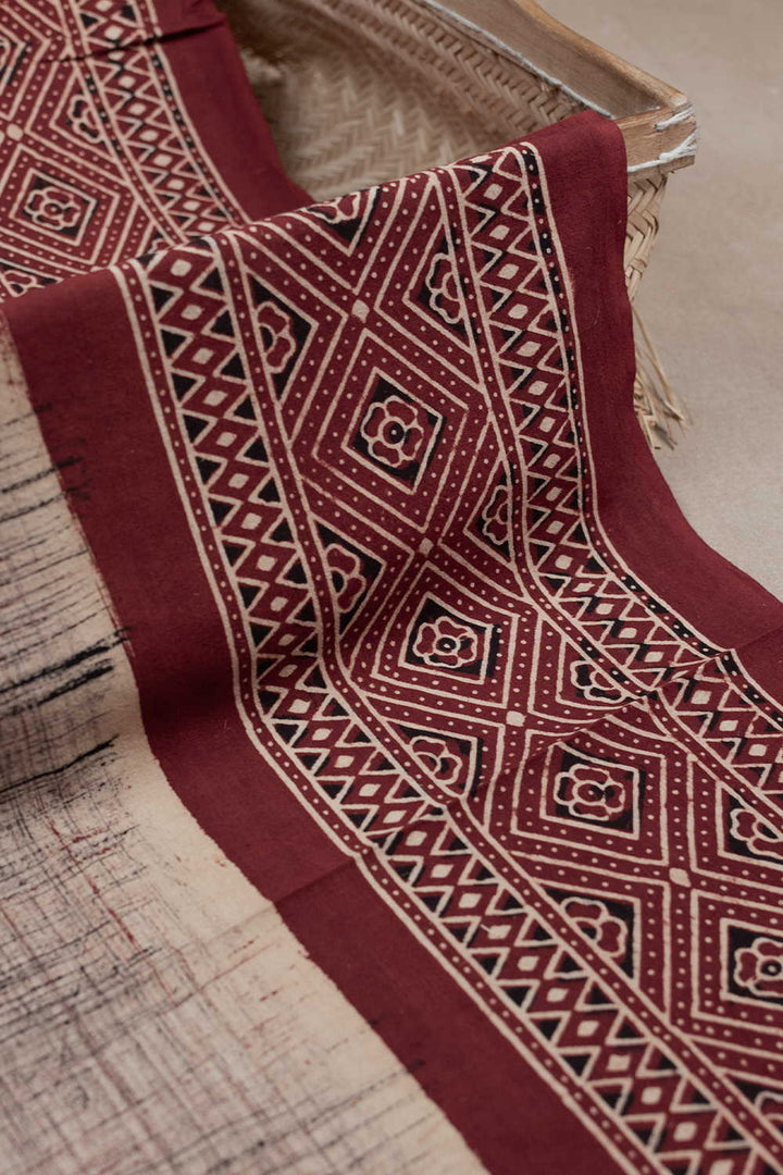 Ajrak Cotton Fabrics-Matkatus