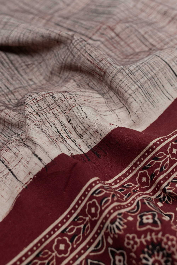 Ajrak Cotton Fabrics-Matkatus