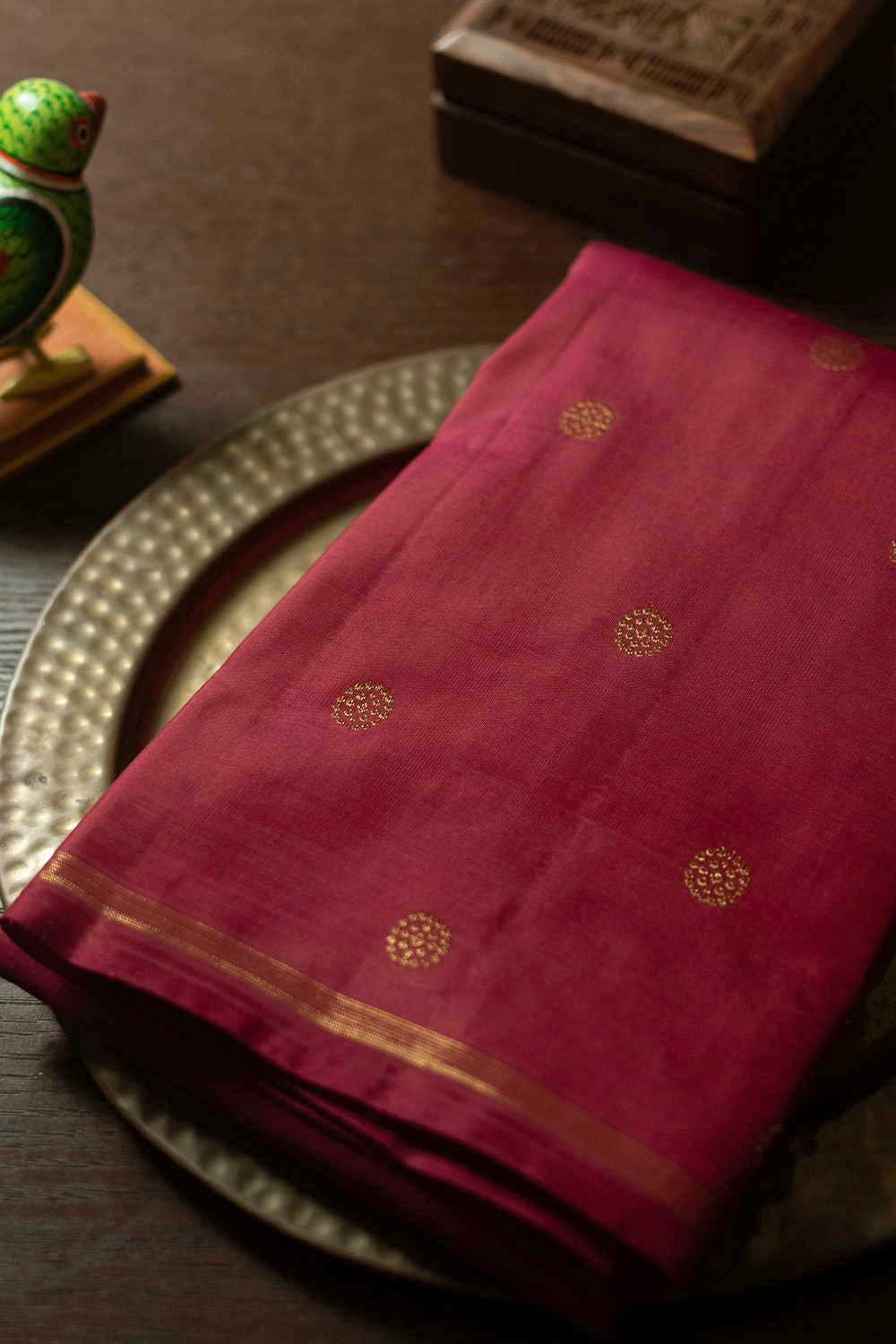 Kanchi Silk Saree-Matkatus 