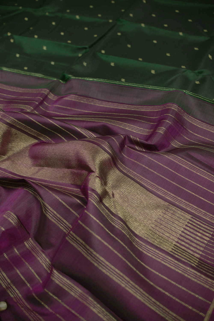 Kanchi Silk Saree-Matkatus 