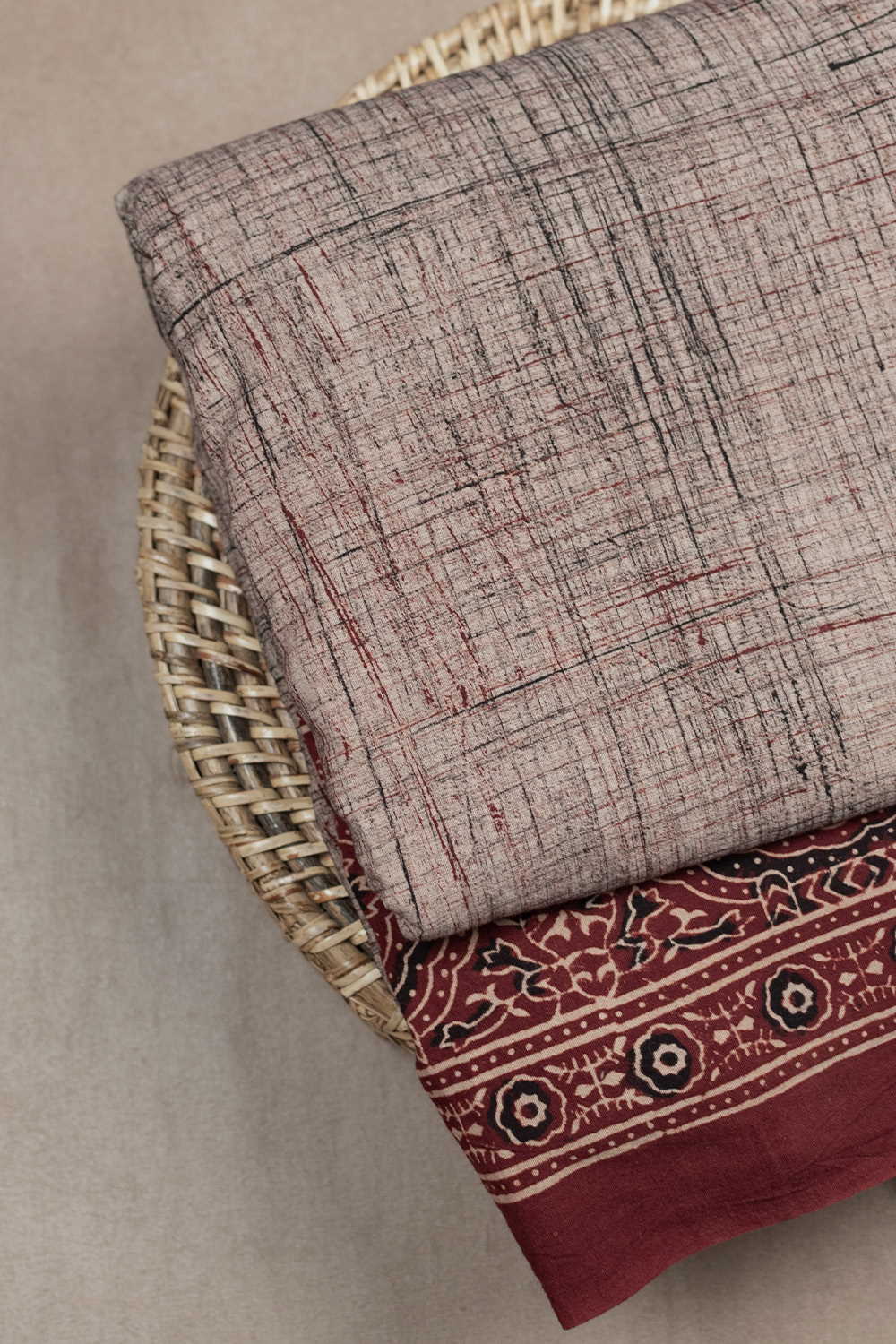 Ajrak Cotton Fabrics-Matkatus